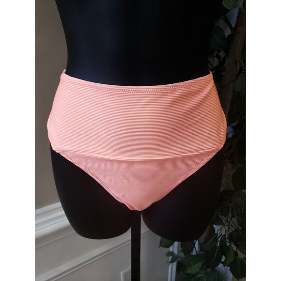 Popvil 2 Piece Swimsuit Womens Medium Pink Stretch Triangle Adjustable Strap - Picture 8 of 10